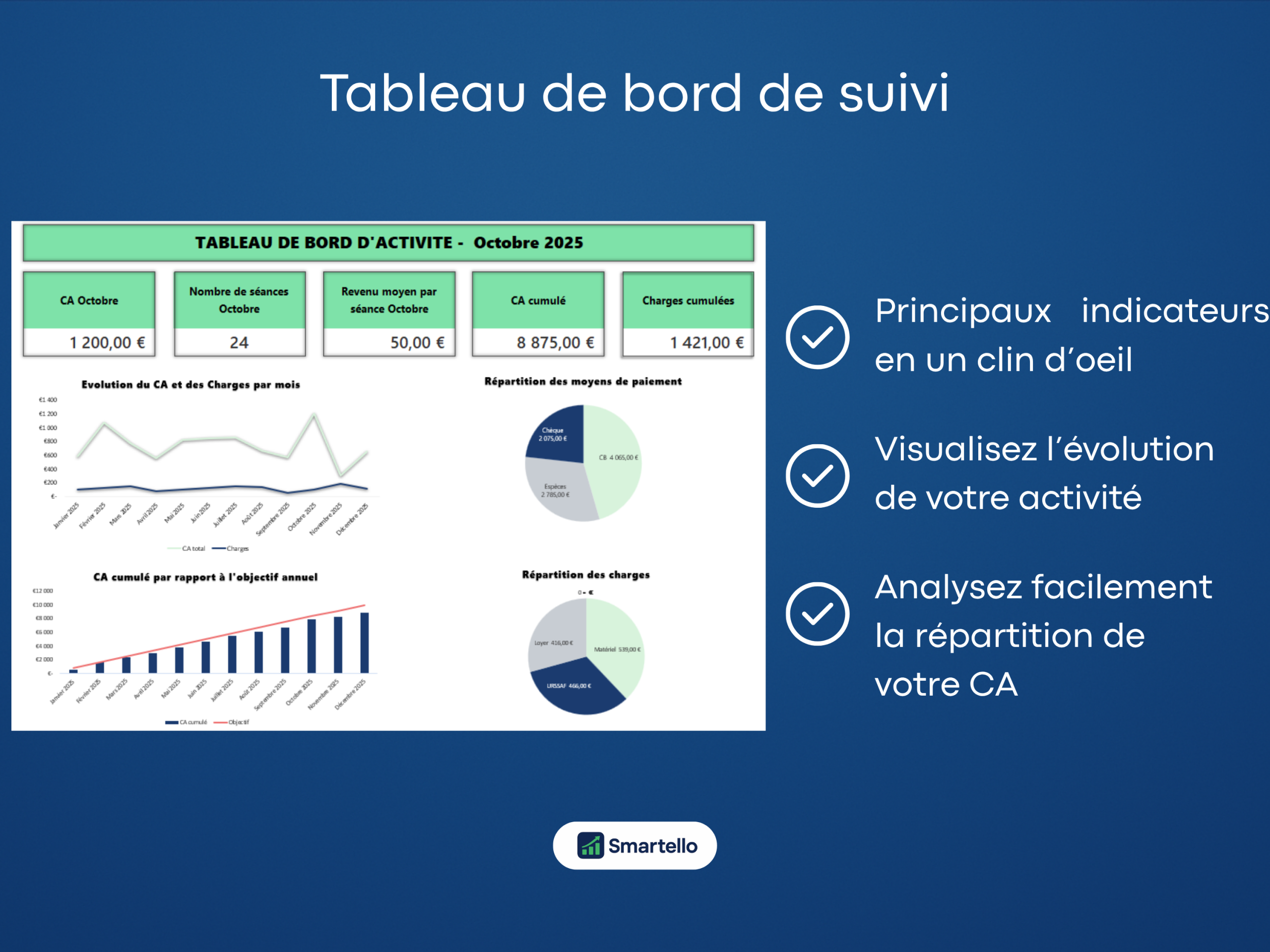 Tableau Excel Gestion Psychologue | Suivi Patients, Revenus & Facturation – Image 4